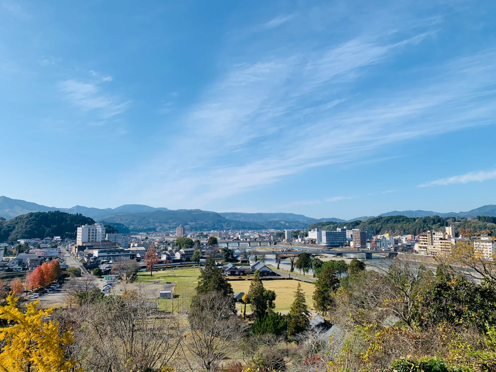 熊本県人吉市の風景